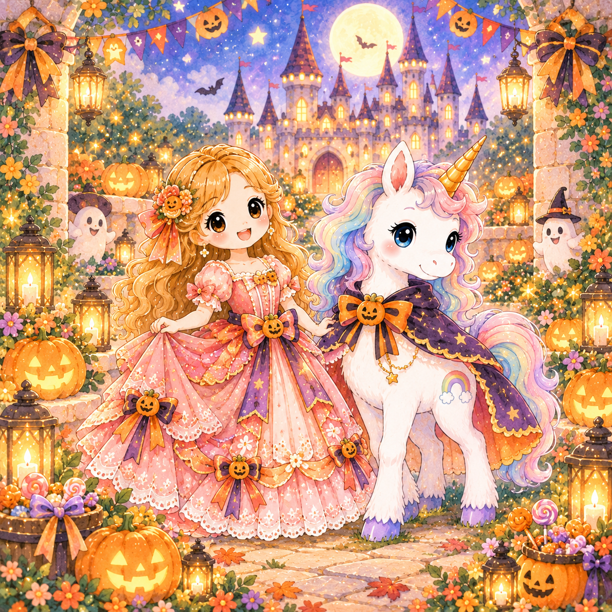 ソフィーとルミナのハロウィン